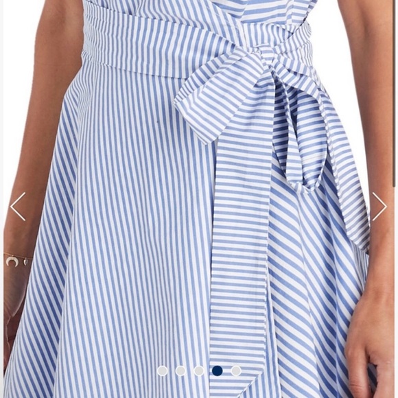 Vineyard Vines Grier striped wrap dress, NWT! XS - Picture 3 of 10